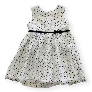 Carter’s Toddler Girls Sleeveless Polka Dot Dress Size 18 Months